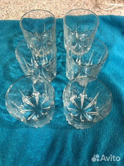Стаканы для виски 6 штук