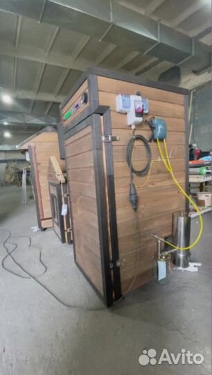 Коптильня горячего и холодного копчения