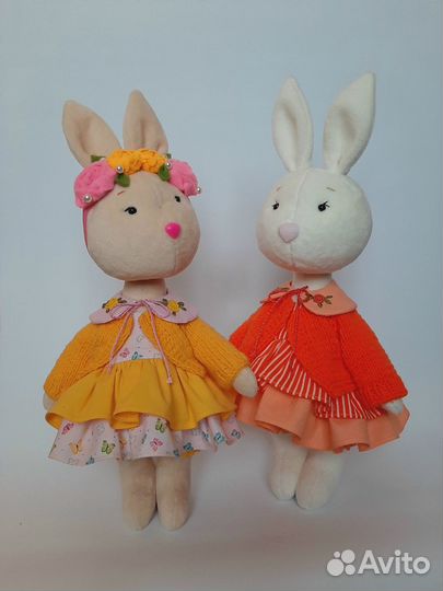 Текстильные игрушки ручной работы