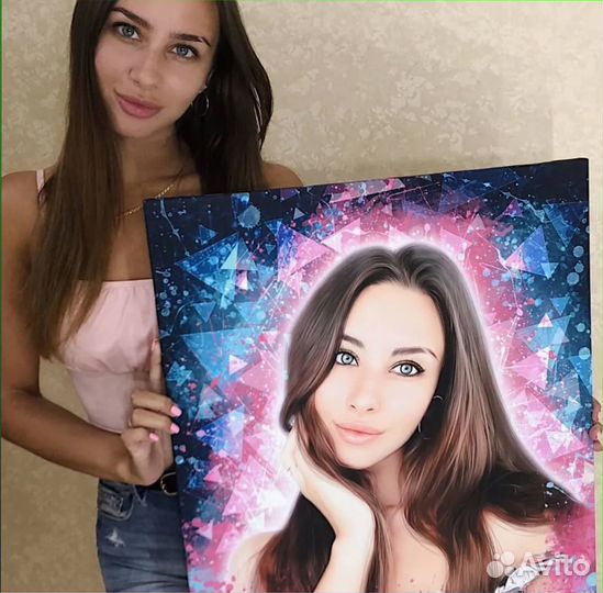 Портрет на холсте 60х80