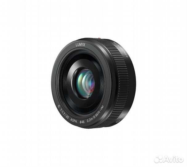 Объектив Panasonic 20mm f/1.7 II Aspherical черный
