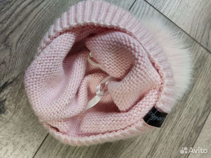 Шапка и снуд ручной работы