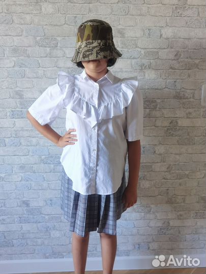 Белая блузка 146