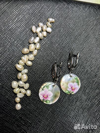 Серьги ручной работы