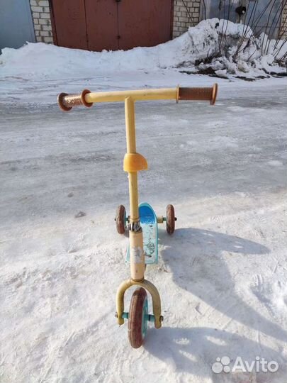 Самокат детский трехколесный