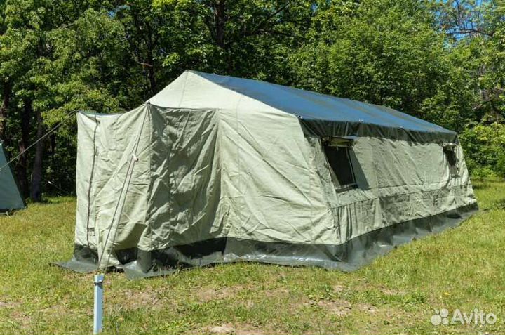 Палатки каркасные с утеплителем