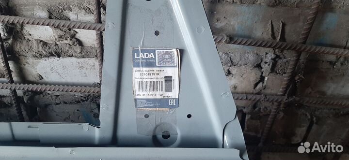 Дверь задняя левая для LADA X-RAY. 821019191R