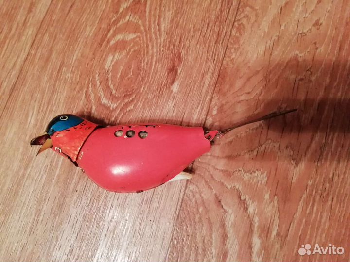 Заводная поющая птичка СССР