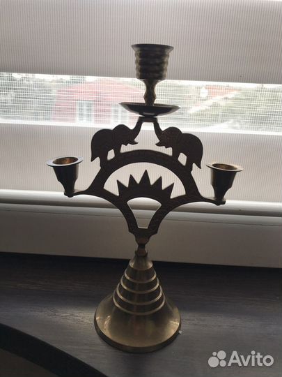 Подсвечники бронза Индия