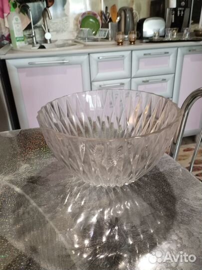 Хрустальные салатники СССР