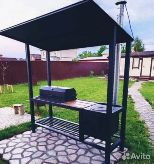 Мангал лофт