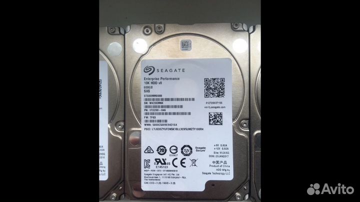 HDD Seagate 600gb Sas 10k v8 st600mm0088