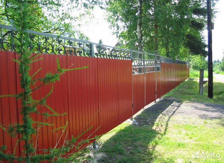 Профнастил для кровли и забора. Гарантия