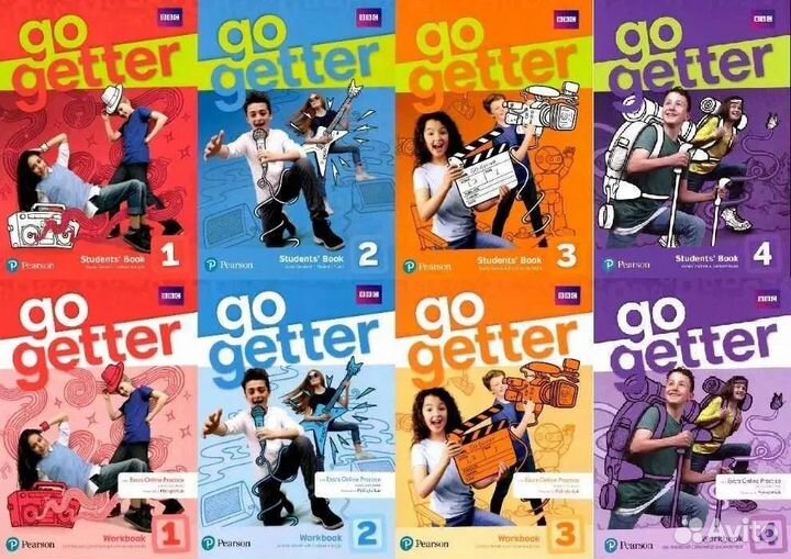 Новые учебники Go getter 1,2,3,4