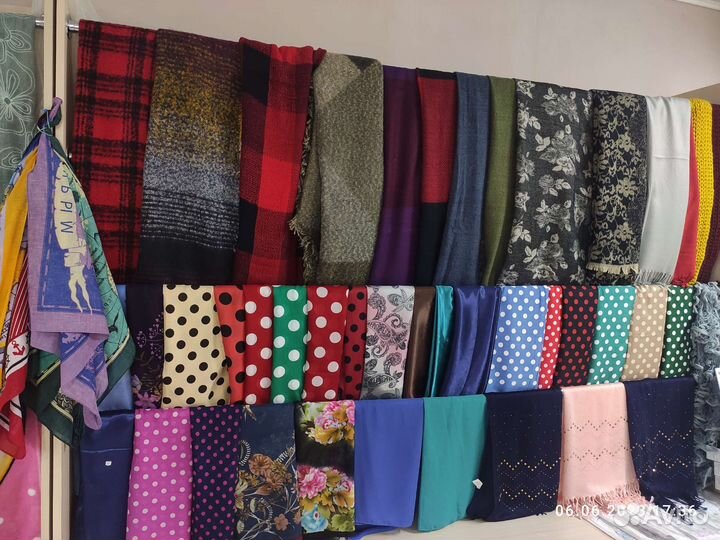 Шарфы и палантины