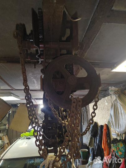 Лебедка цепная таль ручная