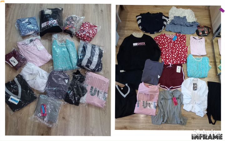 Вещи пакетом новые