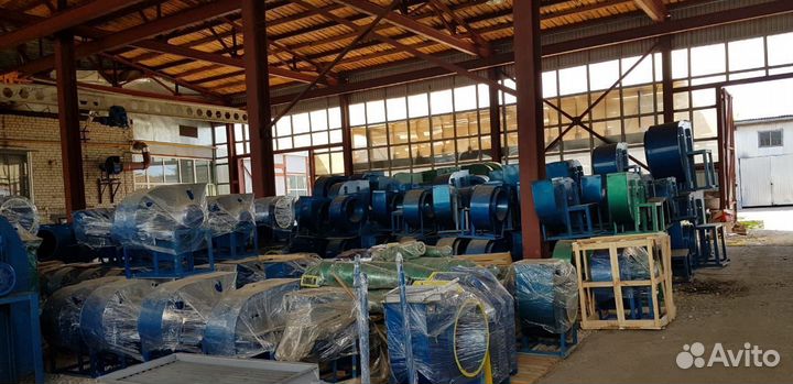 Вентилятор в малярный цех