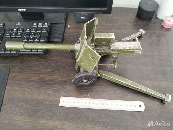 Советские игрушки Пушка