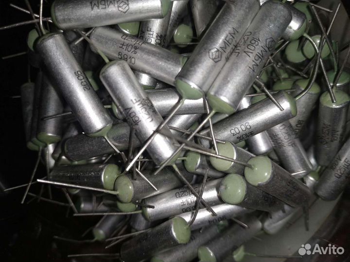 Конденсаторы мбм 0.25мкфх160В -100 штук на усилок