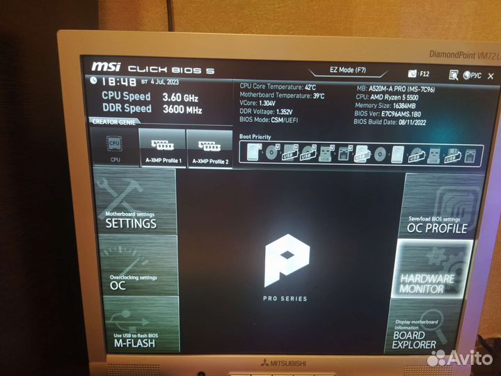 Rayzen 5 5500/ DDR4 16 3600/ m2+SSD512