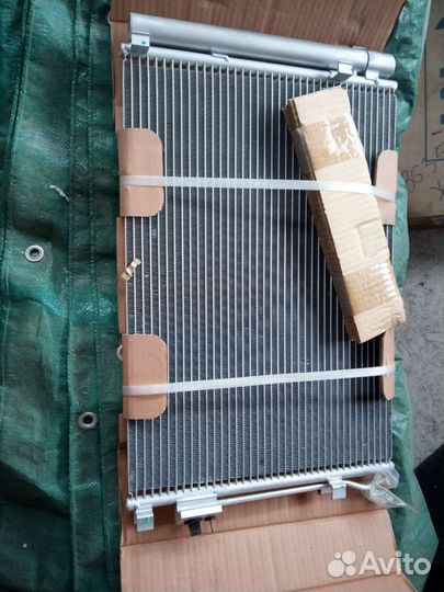 Радиатор кондиционера акцент Киа Рио солярис