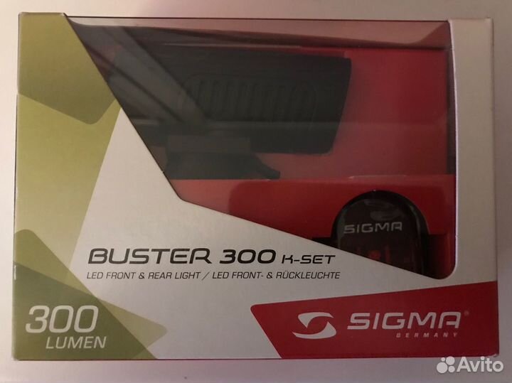 Велофонари Sigma Buster 300 и Nugget ll