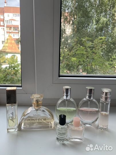 Духи faberlic, yves rocher