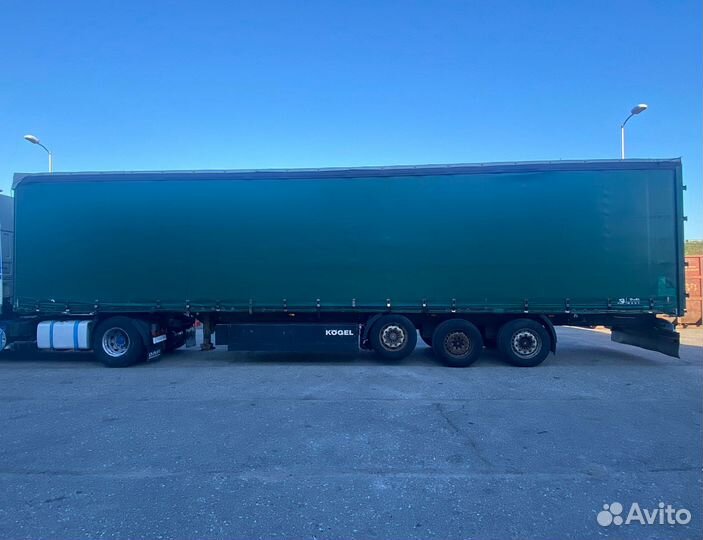 Полуприцеп шторный Kogel Cargo, 2008