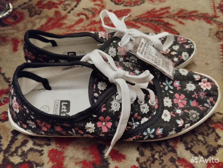 Кеды женские 37 размер новые