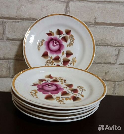 Блюдо и тарелки СССР