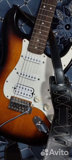 Электро гитара fender squier bullet strat