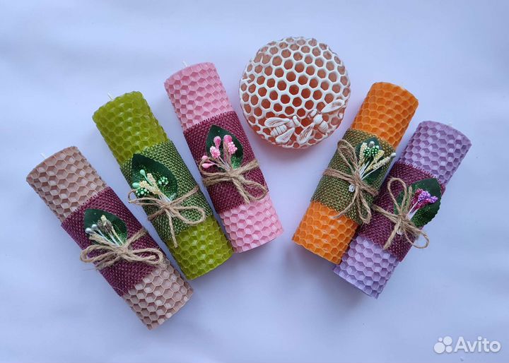 Свечи из вощины