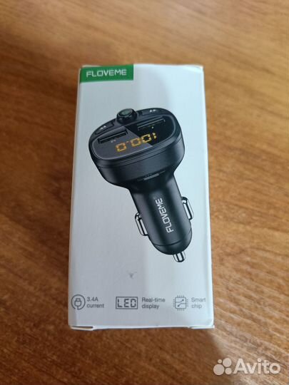 Автомобильное зарядное устройство с FM-передатчик