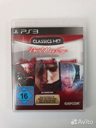 PS3 Devil May Cry HD Collection. Лицензия