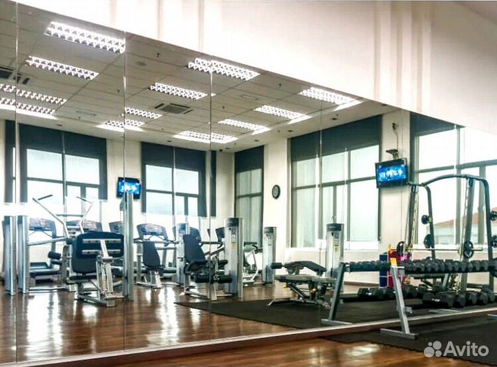 Стекла в спортзалы