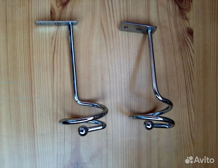 Настенные подхваты для штор, металл