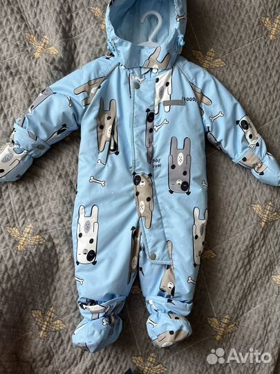 Зимний комбинезон Crockid 62 68