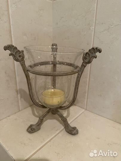 Мыльница стакан для щеток подсвечник ваза