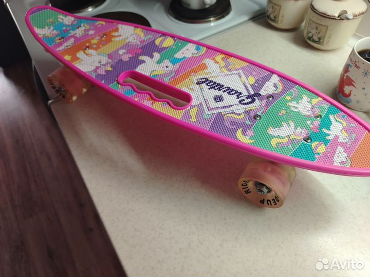 Скейтборд детский для девочки