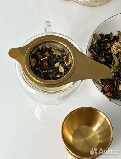 Сито со стаканом для чая