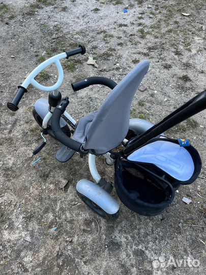 Детский велосипед с ручкой icon