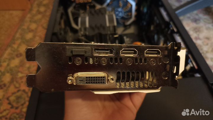 Видеокарта gtx 1060 6gb asus dual