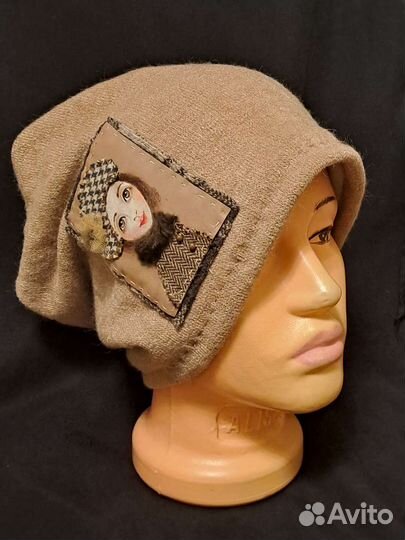 Шапка бини женская