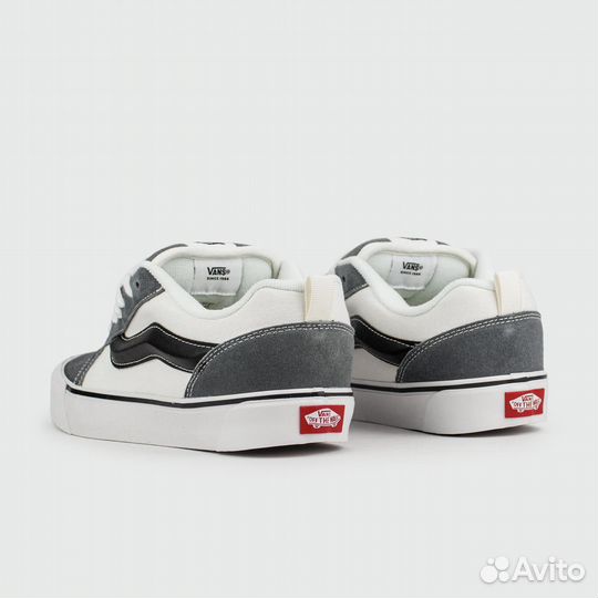 Vans Knu Skool Grey White Black