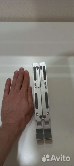 Подставка для ноутбука алюминиевая