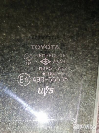 Стекло переднее левое Toyota Camry ACV45 2azfe
