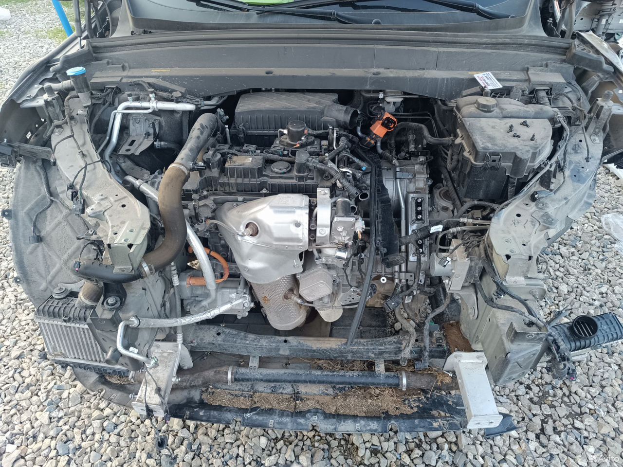 Лонжероны передняя часть кузова Lixiang L7