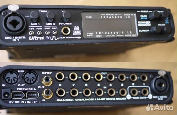 Motu Ultralite mk3 Fireware