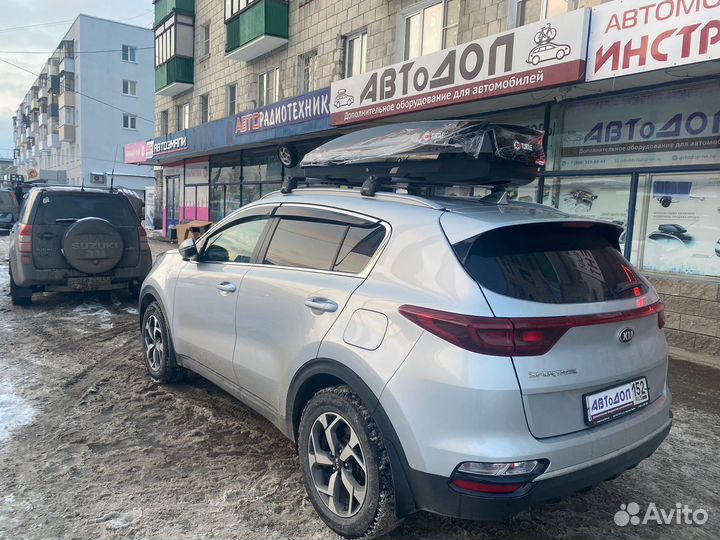 Бокс на крышу turtle EVO space, черный глянцевый